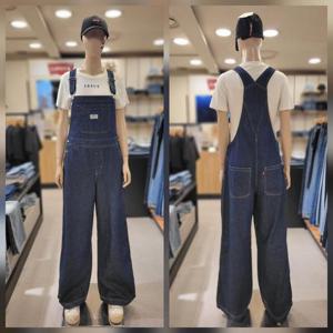 리바이스 여성 오버롤 멜빵 1V0-0005