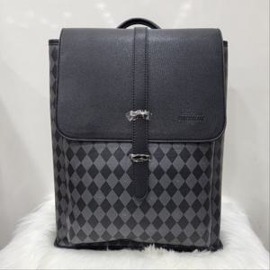 [몽크로스]체크 자가드 백팩 MBP99166 BLACK_GJA