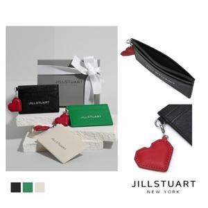 [질스튜어트] 로고 포인트 소가죽 카드지갑 JAHO5E470BK.JAHO5E471E2.JAHO5E472I2