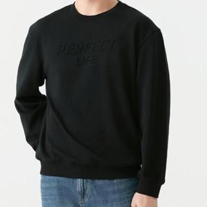 잠뱅이 HC09 남성 특양면 엠보 세미오버핏 스웻 티셔츠 AP3WMT505