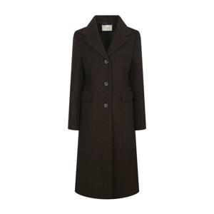 [제이제이 지고트]브이넥 칼라 플랩 포켓 울 코트GNBA0CT35