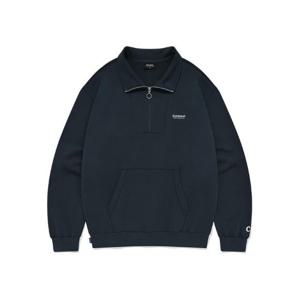 [커버낫]커버낫긴팔티 JQS CO2401CR08-NA 데미지 하프 집업 맨투