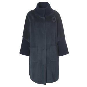 [펠리체조수니]루즈핏 니트블럭 코트(FLWC468)