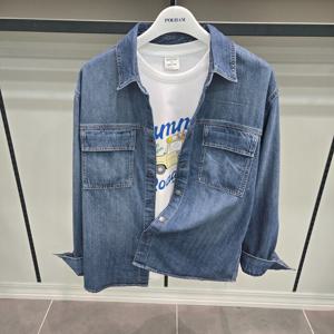 [폴햄]남성 데님 셔켓PHF4WC1049_YS