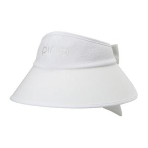 [핑]여성   뒷리본  포인트 썬바이저  121E2CP051_WH
