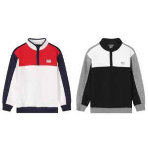 NBA KIDS sh06 USA컬러블록 반집업 맨투맨 K243TS150P