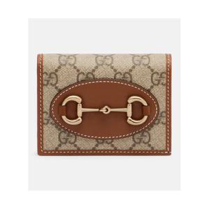 구찌 Horsebit 1955 레더 트리밍 지갑 P01102064