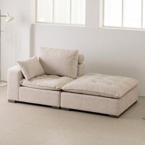 [데코라인] 페레스 조야 3인 카우치 소파(우형) (착불)