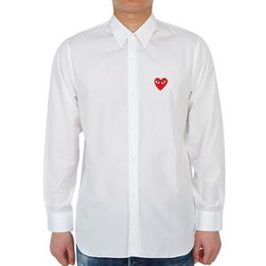 꼼데가르송 레드와펜 셔츠 AX B002 051 2 (남여공용)