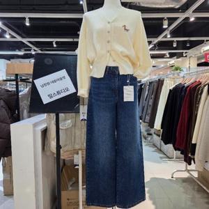 밀스튜디오 DP02 약기모10부일자통청바지 LR9JEV102