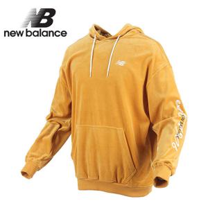 뉴발란스 공용 벨로아 롱 후드티(NBN0934023-30)_옐로우