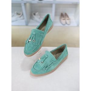 [코디엘루]태슬 소가죽 심플 여성 로퍼 단화 2cm CDMD500981-2