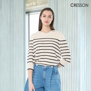 크레송 린넨 블렌디드 후드 니트풀오버 C252B903A_03 (라이트베이지)