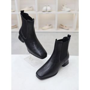 [코디엘루]소가죽 캐주얼 여성 첼시 앵클 부츠 4cm CDMD501066-1