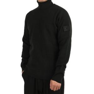 21FW 스톤아일랜드 쉐도우 프로젝트 터틀넥 와펜 패치 니트 7519506A1 V1065