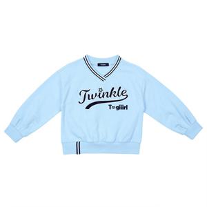 [티파니(정상)](T51KBT070)-연블루 브이넥 MTM