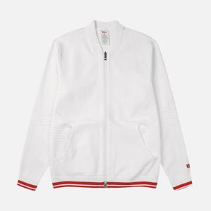 윌슨자켓 VQA W251101TFJ21-WTA 테크니컬 니트 봄버 자켓