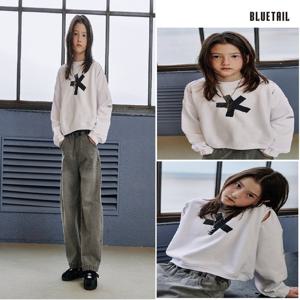 [블루테일]AAA2TS06WT화이트 볼레로 크롭 티셔츠