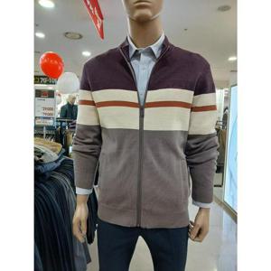 크로커다일 세이브존05 컬러 블록 풀집업 니트 가디건 A9KJ3372/78,49