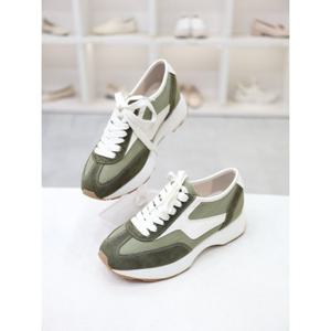 [코디엘루]가죽 데일리 세무 여성 운동화 5cm CDMD501131-2