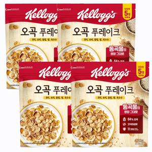 켈로그 오곡 푸레이크 1200g x4개 대용량 시리얼 아침식사대용