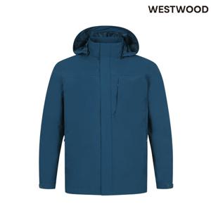 [웨스트우드]남성 간절기 솔리드 2L 방풍 바람막이자켓_WP1MTJW205