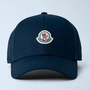 26 SS 몽클레어 펠트 자수 로고 패치 코튼 베이스볼 캡 네이비 L1091 3B00048 04863 778