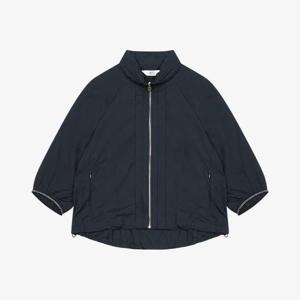 베스띠벨리 세이브존04 히든 후드 집업 숏점퍼 BKMAE21870