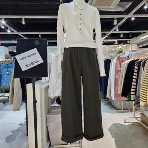 밀스튜디오 DP02 허리밴딩일자바지 LS3SLS102