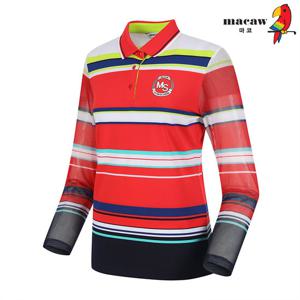 [마코] (여성)선염스트라이프티셔츠_MPW1TS21