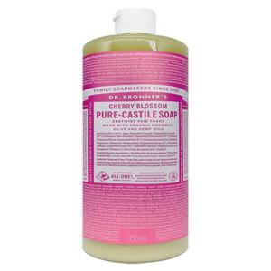 닥터브로너스 퓨어 캐스틸 솝 체리블라썸, 950ml, 1개(SH)
