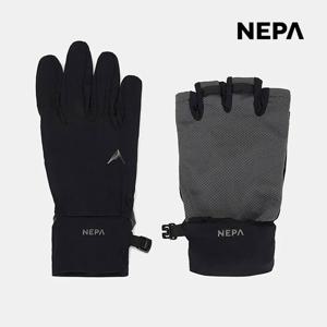 네파 루메 투웨이 후드 장갑 기능성 시원한 메쉬 스포츠장갑 반장갑 등산장갑 7MC8101