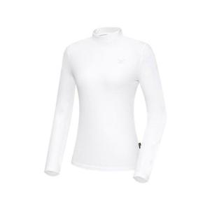 다이나핏 HERITAGE 여성 반하이넥 긴팔티_White YWW25237W2 275140