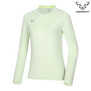 LJS  다이나핏  여성 (벤트) 긴팔티 라임 (YWP24246G4)