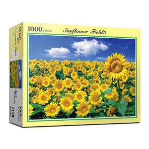 [하비스]직소퍼즐 풍경 명화 해바라기 들판 3 1000피스 PL1178