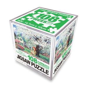 [하비스]직소퍼즐 애니 빨강머리앤 미니 큐브 화사한꽃의계절 108피스