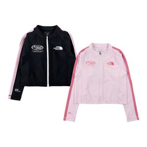 노스페이스 키즈 걸즈 서프 래쉬가드 집업 NJ5JS30