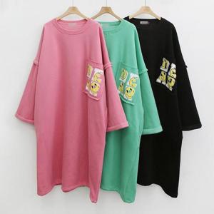 [강물처럼]빅사이즈사랑해요 K627L312 기모안감디어롱원피스 PO