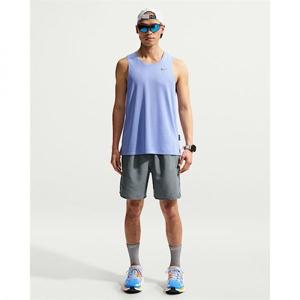 나이키 마일러 남성 드라이 핏 7인치 브리프 라인드 러닝 쇼츠 - 스모크 그레이스모크 그레이 IF2071-084 401216