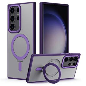 갤럭시S23 플러스 울트라 맥세이프링 거치대 하드 반투명 케이스