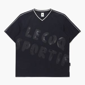 [르꼬끄]르꼬끄반팔티 TQT QQ223LWT51-BLK 씬플렉스 반팔 피스테