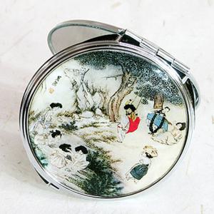 [박씨상방] 나전 손거울 중M-(단오풍정)