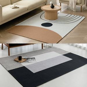 먼지없는 워셔블 사계절 거실 방수 러그 특대형 230x145