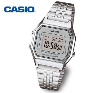 [정품] CASIO 카시오 LA680WA-7D 여성 전자 메탈 손목시계
