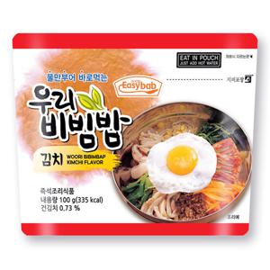 이지밥 우리비빔밥 김치 전투식량 비상식량