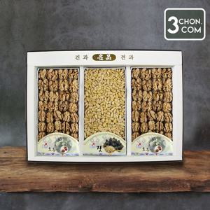 [삼촌밥먹자] 마음을 전하는 고품격 영동 견과류 선물세트 6호_(잣+호두)