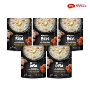 [하림펫푸드] 더리얼 퀴진 삼계죽 100g x 5개