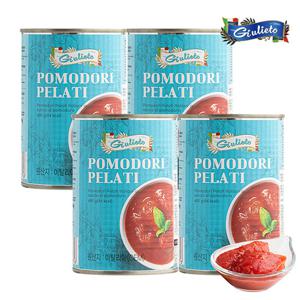 [보라티알] 줄리에토 토마토홀 400g x 4개