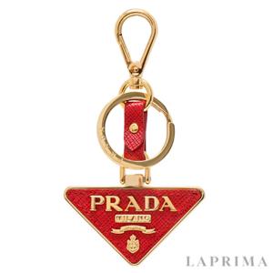 [PRADA] 프라다 사피아노 가죽 키체인 1PP128-053-F068Z