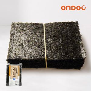 [온도씨]국내산 완도 지주식 특재래김 100장